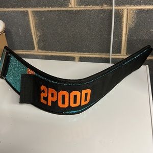 Blue Sparkle 2POOD Weightlifting belt size XS